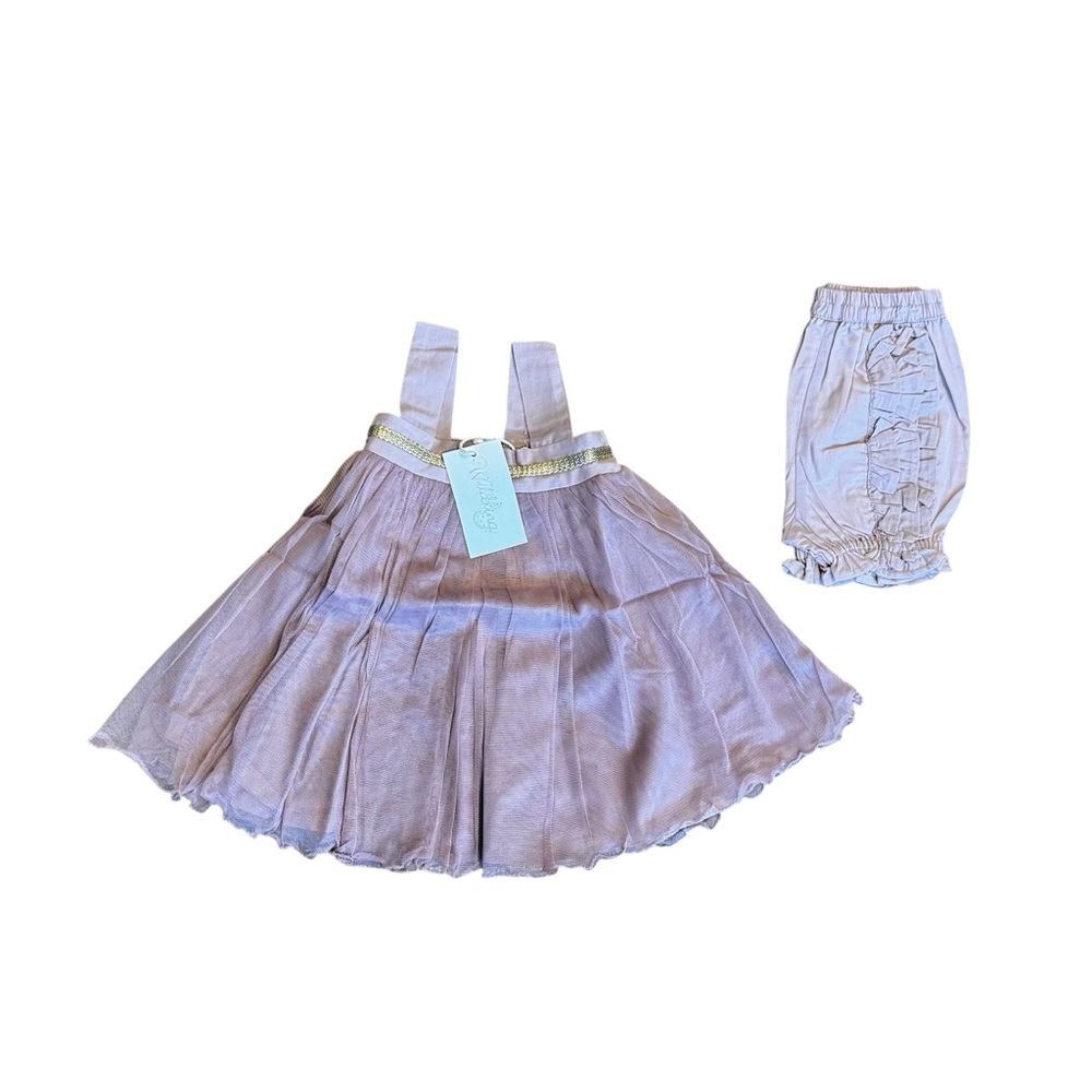 NWT Wildling Pink Dusk Queen Josephine Tunic Set 2T